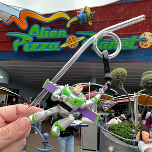 New Disney Buzz Lightyear Straw Clip‎ with straw